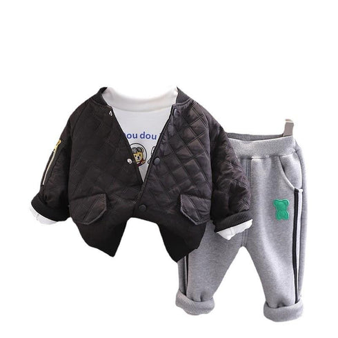 Spring and Autumn Boys Three-Piece Set